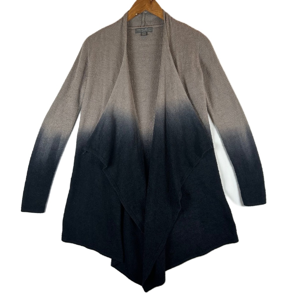 Barefoot Dreams‎ Bamboo Chic Lite Ombre Drape Cardigan Sweater Womens S/M
